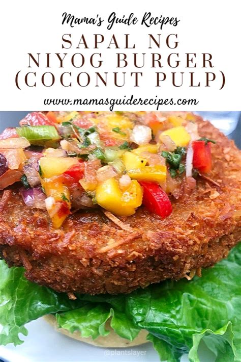 sapal ng niyog in english|Coconut Burger » Eat For Longer .